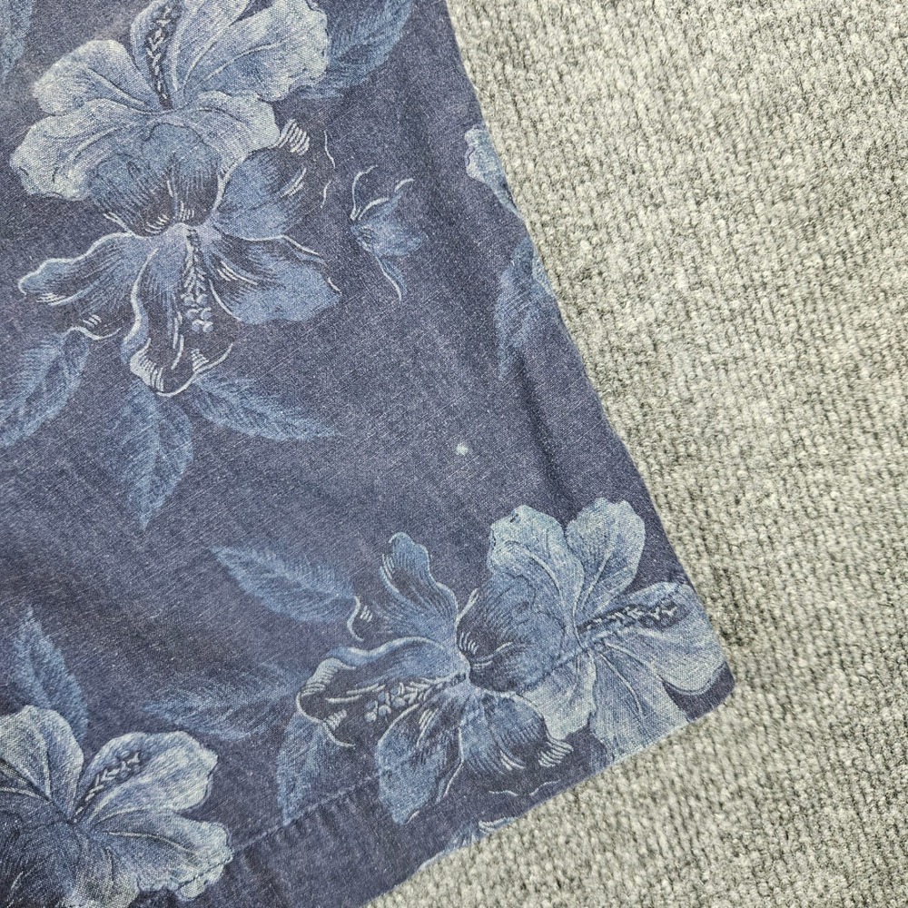 Polo Ralph Lauren Floral Shorts Mens 35 Classic Fit Hibiscus Blue Coastal Preppy - Picture 8 of 8